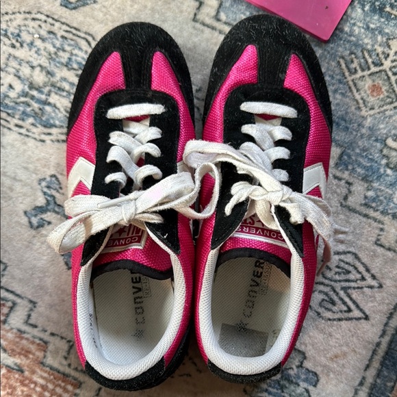 Converse Shoes - Converse Black and Pink Athletic Shoes